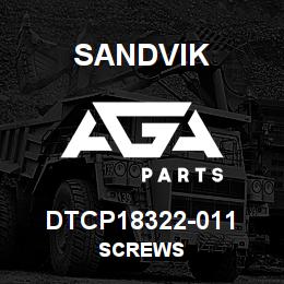 DTCP18322-011 Sandvik SCREWS | AGA Parts