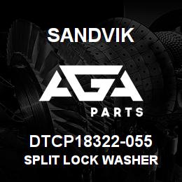 DTCP18322-055 Sandvik SPLIT LOCK WASHER | AGA Parts