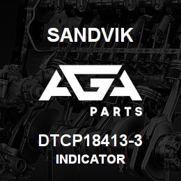DTCP18413-3 Sandvik INDICATOR | AGA Parts