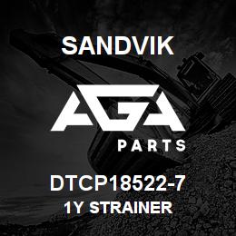 DTCP18522-7 Sandvik 1Y STRAINER | AGA Parts
