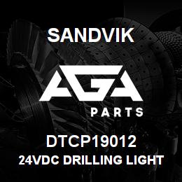 DTCP19012 Sandvik 24VDC DRILLING LIGHT | AGA Parts
