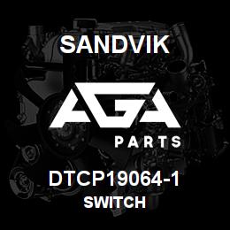 DTCP19064-1 Sandvik SWITCH | AGA Parts
