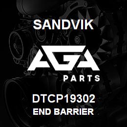 DTCP19302 Sandvik END BARRIER | AGA Parts