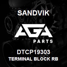 DTCP19303 Sandvik TERMINAL BLOCK RB | AGA Parts