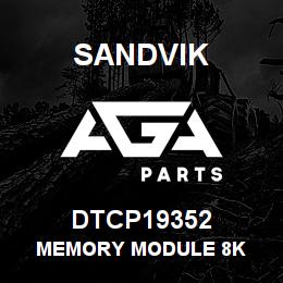 DTCP19352 Sandvik MEMORY MODULE 8K | AGA Parts