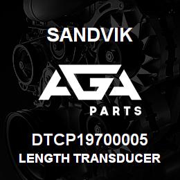 DTCP19700005 Sandvik LENGTH TRANSDUCER | AGA Parts