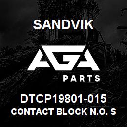 DTCP19801-015 Sandvik CONTACT BLOCK N.O. STD | AGA Parts