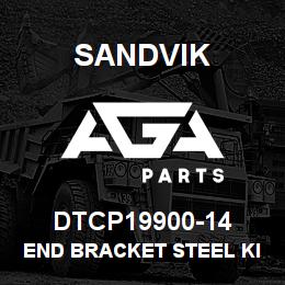 DTCP19900-14 Sandvik END BRACKET STEEL KIT | AGA Parts