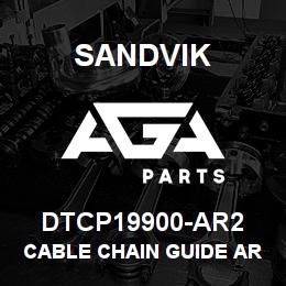 DTCP19900-AR2 Sandvik CABLE CHAIN GUIDE ARRANGEMENT | AGA Parts