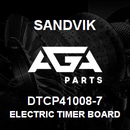 DTCP41008-7 Sandvik ELECTRIC TIMER BOARD | AGA Parts