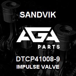 DTCP41008-9 Sandvik IMPULSE VALVE | AGA Parts