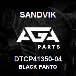 DTCP41350-04 Sandvik BLACK PANTO | AGA Parts