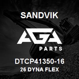 DTCP41350-16 Sandvik 26 DYNA FLEX | AGA Parts