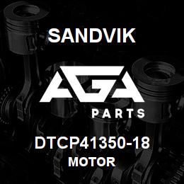 DTCP41350-18 Sandvik MOTOR | AGA Parts