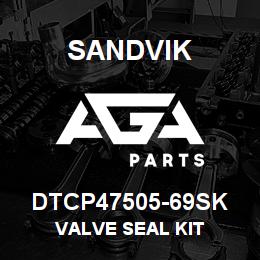 DTCP47505-69SK Sandvik VALVE SEAL KIT | AGA Parts
