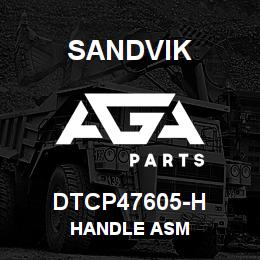 DTCP47605-H Sandvik HANDLE ASM | AGA Parts