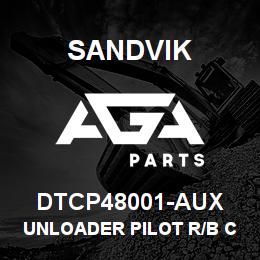 DTCP48001-AUX Sandvik UNLOADER PILOT R/B CP48001-AUX RB | AGA Parts