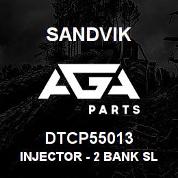 DTCP55013 Sandvik INJECTOR - 2 BANK SL1 | AGA Parts