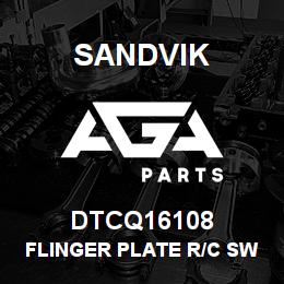 DTCQ16108 Sandvik FLINGER PLATE R/C SWIVEL | AGA Parts