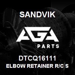 DTCQ16111 Sandvik ELBOW RETAINER R/C SWIVEL | AGA Parts