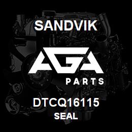 DTCQ16115 Sandvik SEAL | AGA Parts