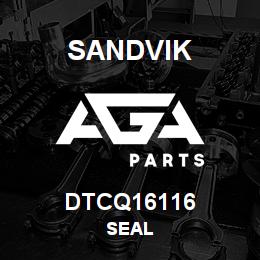 DTCQ16116 Sandvik SEAL | AGA Parts