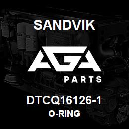 DTCQ16126-1 Sandvik O-RING | AGA Parts