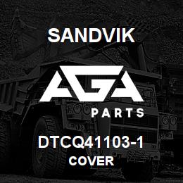 DTCQ41103-1 Sandvik COVER | AGA Parts