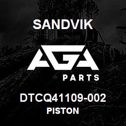 DTCQ41109-002 Sandvik PISTON | AGA Parts