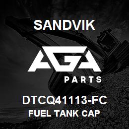 DTCQ41113-FC Sandvik FUEL TANK CAP | AGA Parts