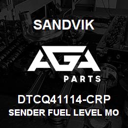 DTCQ41114-CRP Sandvik SENDER FUEL LEVEL MOUNT | AGA Parts