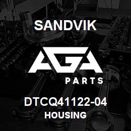 DTCQ41122-04 Sandvik HOUSING | AGA Parts