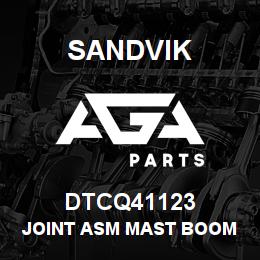 DTCQ41123 Sandvik JOINT ASM MAST BOOM SWING | AGA Parts