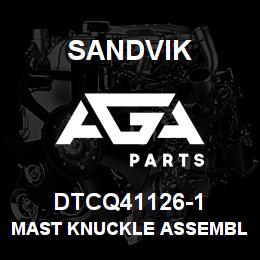 DTCQ41126-1 Sandvik MAST KNUCKLE ASSEMBLY | AGA Parts