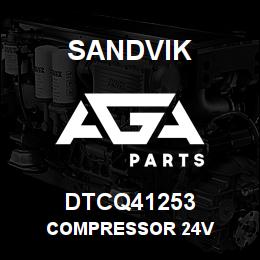 DTCQ41253 Sandvik COMPRESSOR 24V | AGA Parts