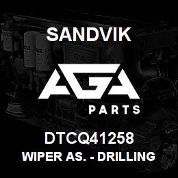 DTCQ41258 Sandvik WIPER AS. - DRILLING WINDOW | AGA Parts