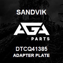 DTCQ41385 Sandvik ADAPTER PLATE | AGA Parts