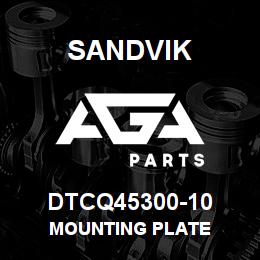DTCQ45300-10 Sandvik MOUNTING PLATE | AGA Parts