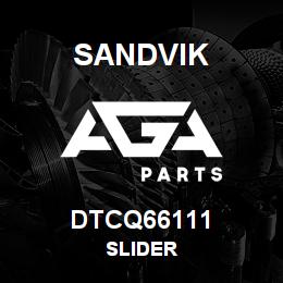 DTCQ66111 Sandvik SLIDER | AGA Parts