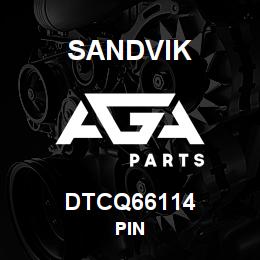 DTCQ66114 Sandvik PIN | AGA Parts
