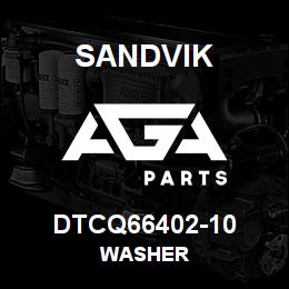 DTCQ66402-10 Sandvik WASHER | AGA Parts