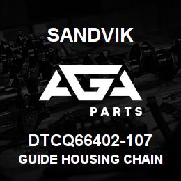 DTCQ66402-107 Sandvik GUIDE HOUSING CHAIN BOLT | AGA Parts