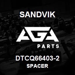 DTCQ66403-2 Sandvik SPACER | AGA Parts