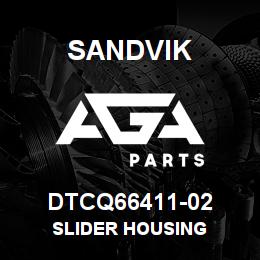 DTCQ66411-02 Sandvik SLIDER HOUSING | AGA Parts