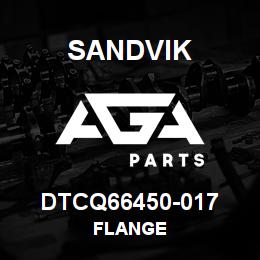 DTCQ66450-017 Sandvik FLANGE | AGA Parts