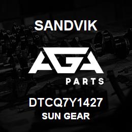 DTCQ7Y1427 Sandvik SUN GEAR | AGA Parts
