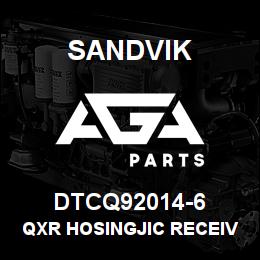 DTCQ92014-6 Sandvik QXR HOSINGJIC RECEIVER TANK | AGA Parts