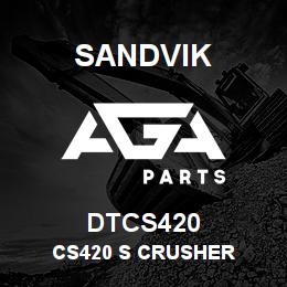 DTCS420 Sandvik CS420 S CRUSHER | AGA Parts