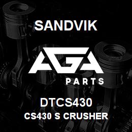 DTCS430 Sandvik CS430 S CRUSHER | AGA Parts