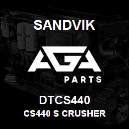 DTCS440 Sandvik CS440 S CRUSHER | AGA Parts
